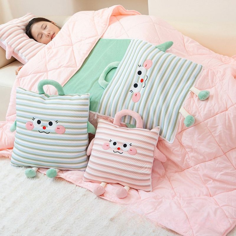 Dopamine ice silk pillow blanket