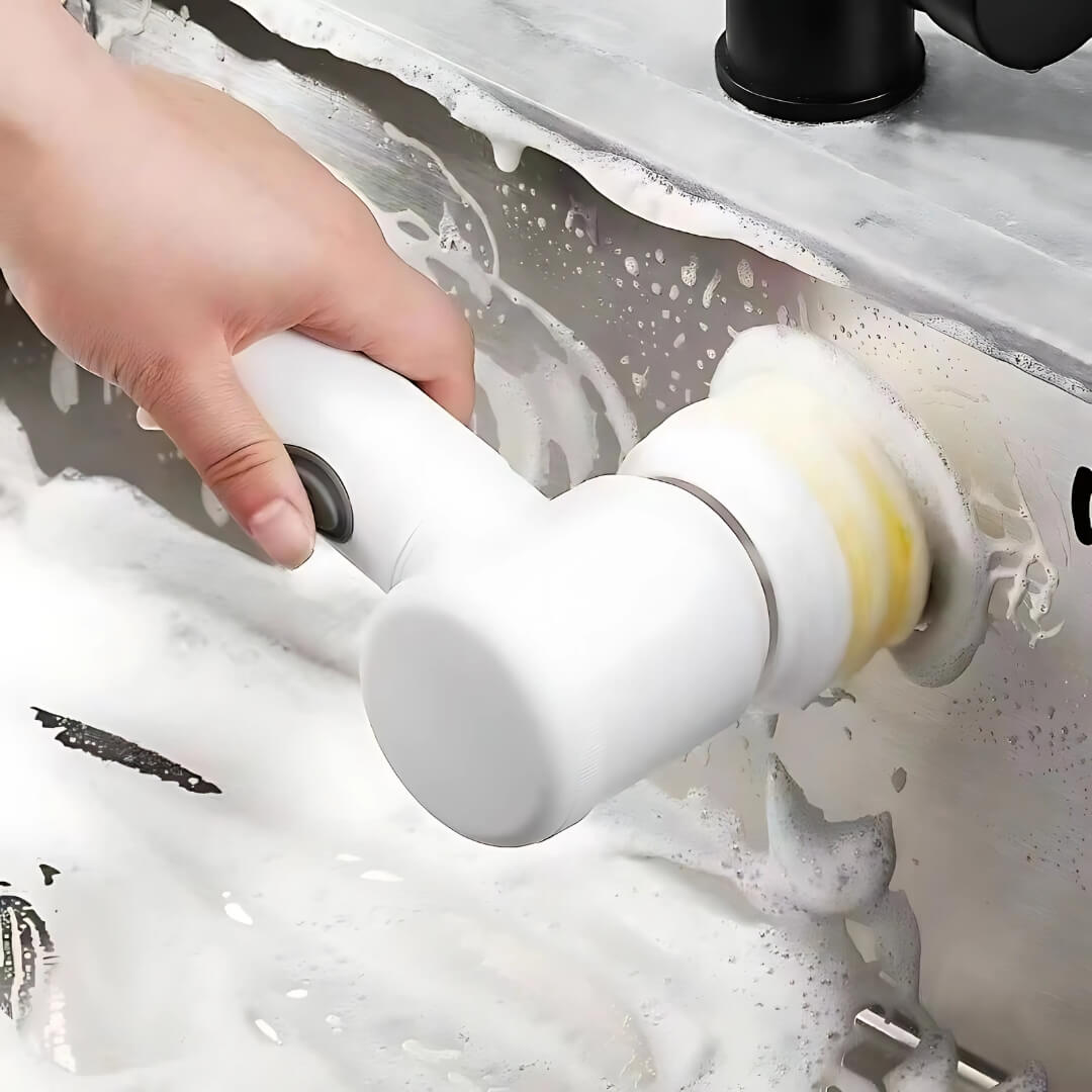 Multifunctional electric cleaning brush