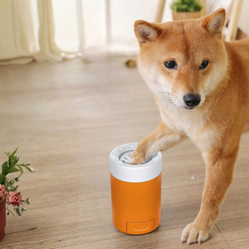 Pet foot washing cup