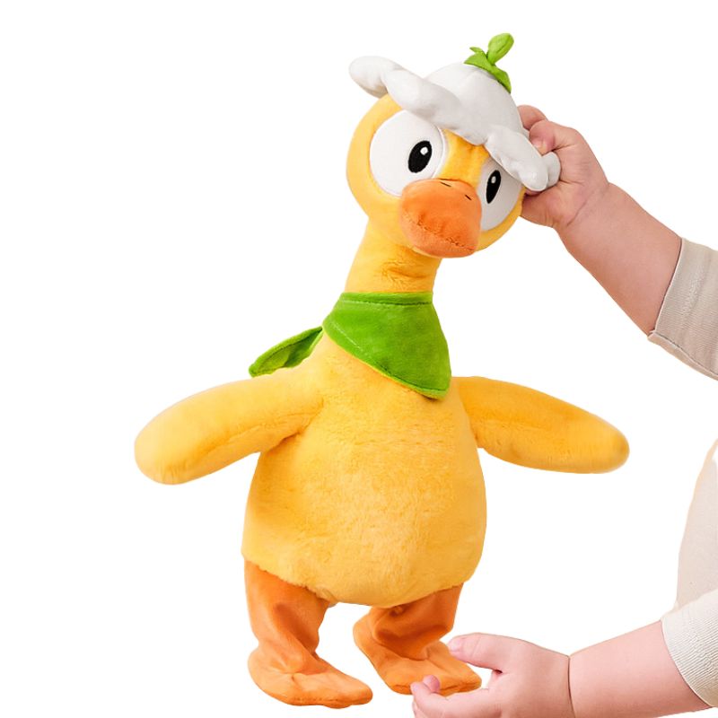 Baby genuine repeating duck can walk, talk and sing toy