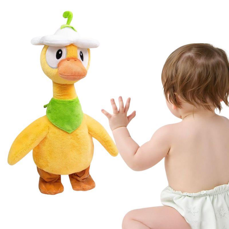 Baby genuine repeating duck can walk, talk and sing toy