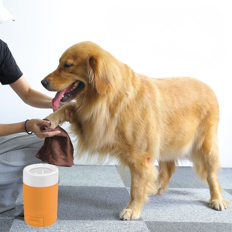 Pet foot washing cup