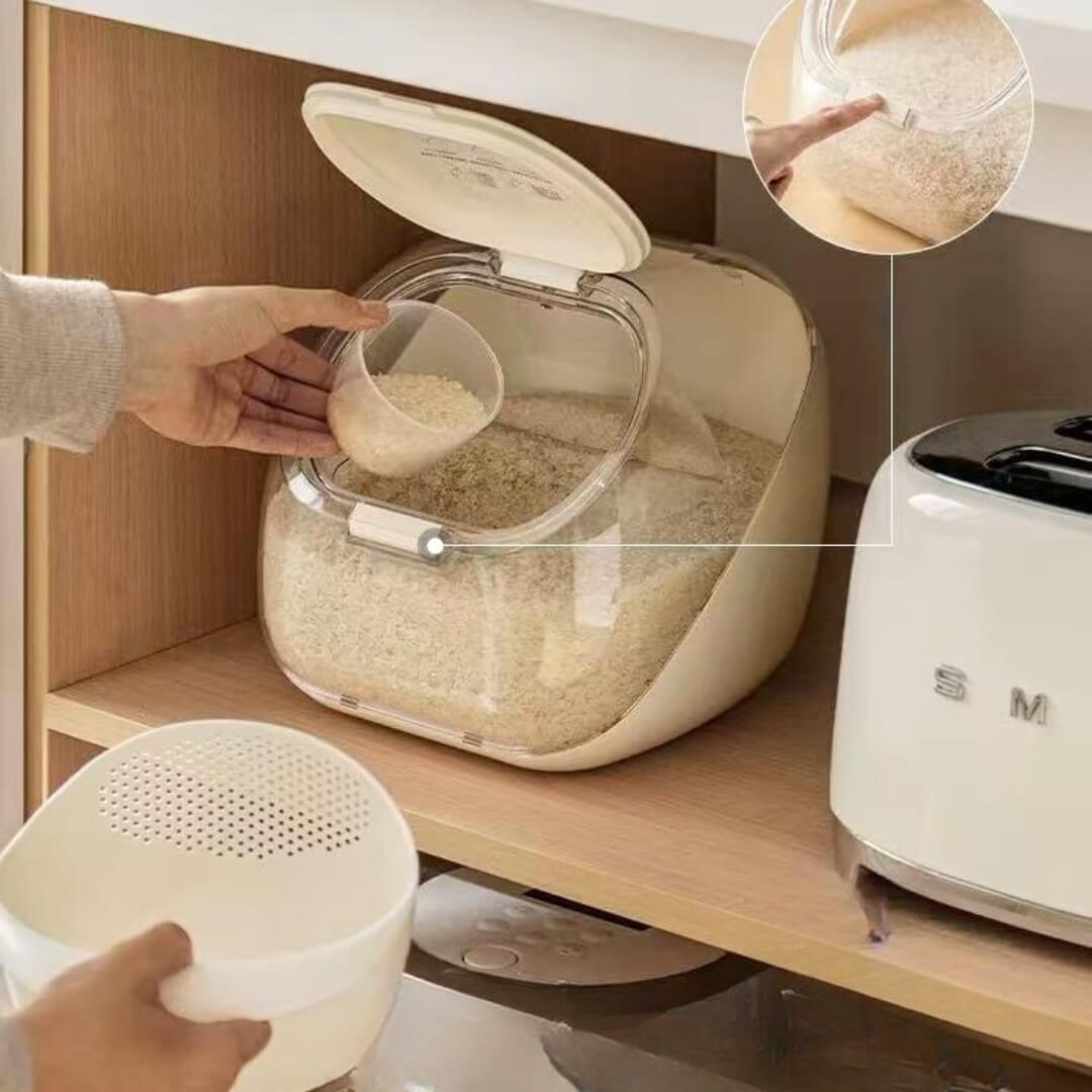Rice Bucket Storage
