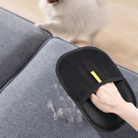 Pet hair removal gloves
