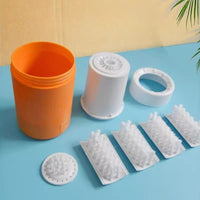Pet foot washing cup